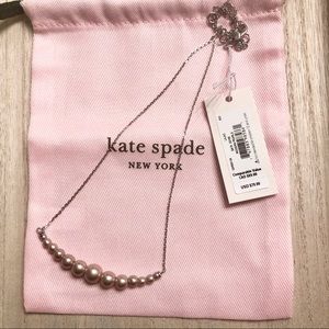 Kate Spade NWT modern pearls necklace